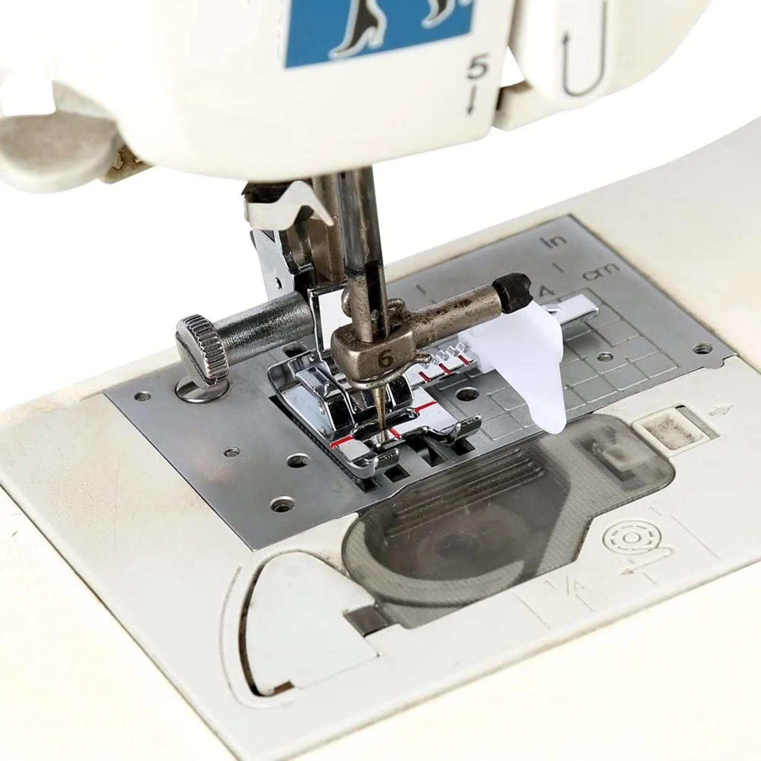 پایه دوخت راهنمای قابل تنظیم ELECDON، مناسب برای چرخ خیاطی های خانگی پایه کوتاه، قابل نصب بر روی Brother، Babylock، Singer، Janome، Juki، New Home و سایر چرخ خیاطی های خانگی