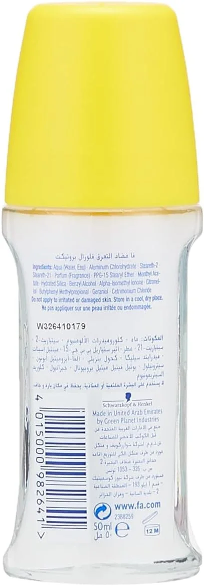 رول ضد تعریق فا با رایحه ارکیده ویولا، 50 میلی لیتر رول ضد تعریق فا با رایحه ارکیده ویولا، 50 میلی لیتر