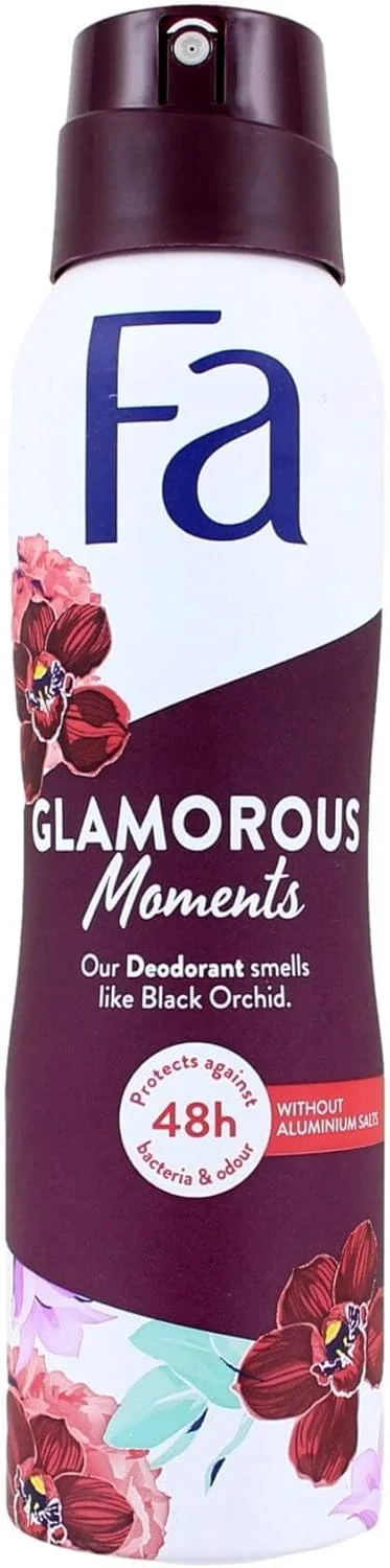 اسپری دئودورانت زنانه FA مدل "Glamorous Moments" - 150 میلی لیتر (3 عدد)