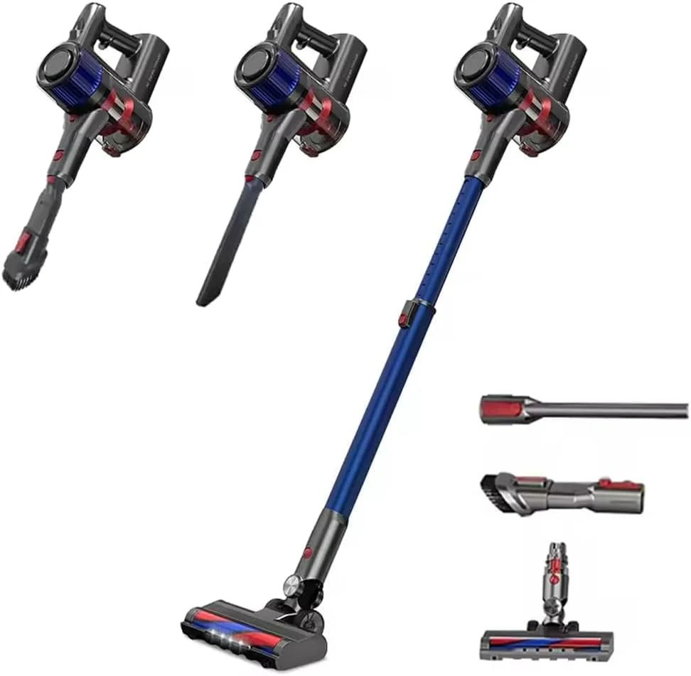 جاروبرقی عصایی بی سیم 3 در 1 Flexnest مدل T7 (جدیدترین مدل 2024)، موتور قدرتمند، حالت های مکش قابل تنظیم، سر قابل تنظیم، جاروبرقی بدون کیسه با فیلتر هپا جاروبرقی عصایی بی سیم 3 در 1 Flexnest مدل T7 (جدیدترین مدل 2024)، موتور قدرتمند، حالت های مکش قابل تنظیم، سر قابل تنظیم، جاروبرقی بدون کیسه با فیلتر هپا