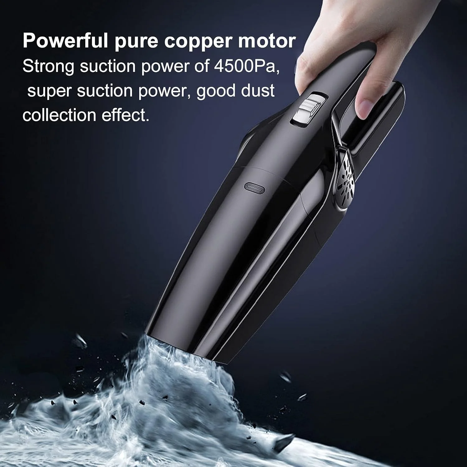 جاروبرقی خودرو فولاندا، جاروبرقی دستی کوچک 120 واتی 4500 پاسکال، جاروبرقی دستی شارژی USB، جاروبرقی بی سیم قابل حمل برای تمیز کردن منزل، محل کار، خودرو، موی سگ و حیوانات خانگی، استفاده مرطوب و خشک جاروبرقی خودرو فولاندا، جاروبرقی دستی کوچک 120 واتی 4500 پاسکال، جاروبرقی دستی شارژی USB، جاروبرقی بی سیم قابل حمل برای تمیز کردن منزل، محل کار، خودرو، موی سگ و حیوانات خانگی، استفاده مرطوب و خشک