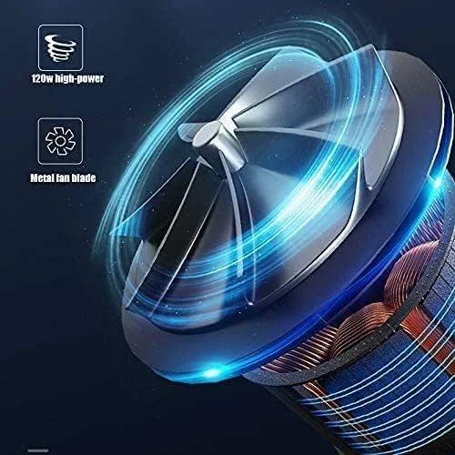 جاروبرقی دستی کوچک JTRF - مکش قوی، قابل حمل شارژی بدون سیم با 2 فیلتر قابل شستشو - برای ماشین، خرده ریزها، لپ تاپ، کیبورد، موی حیوانات خانگی در خانه و محل کار، پیانو (مشکی) جاروبرقی دستی کوچک JTRF - مکش قوی، قابل حمل شارژی بدون سیم با 2 فیلتر قابل شستشو - برای ماشین، خرده ریزها، لپ تاپ، کیبورد، موی حیوانات خانگی در خانه و محل کار، پیانو (مشکی)