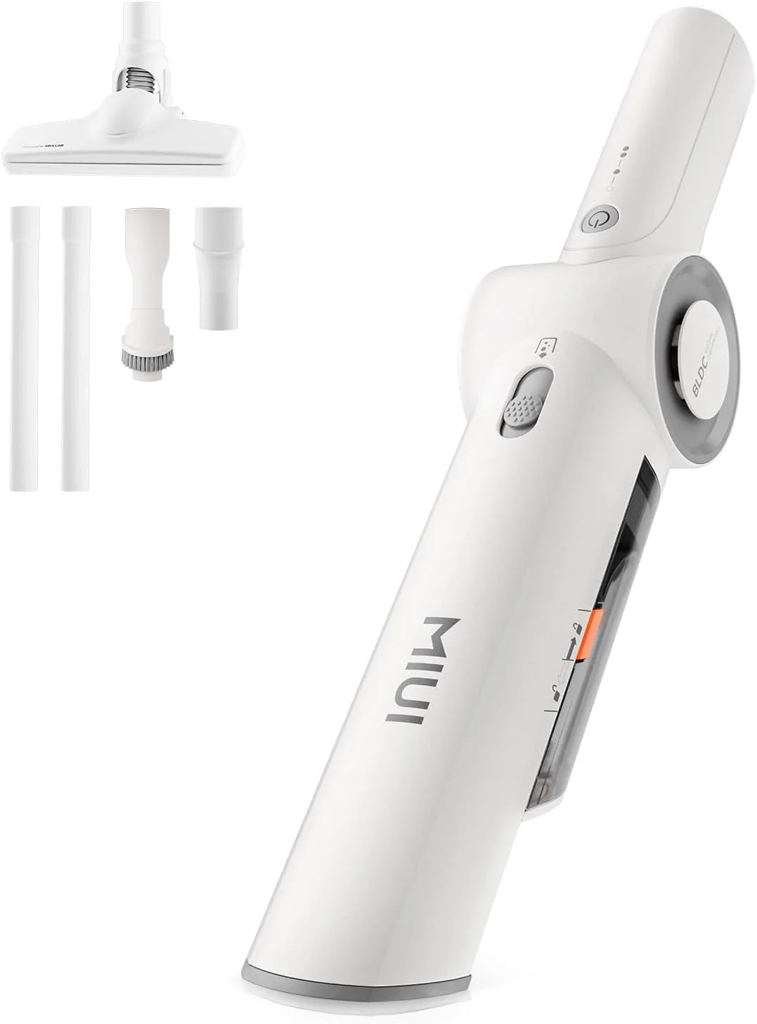 جاروبرقی دستی شیائومی MIUI با قدرت مکش 13000Pa، جاروبرقی دستی بی سیم قدرتمند، مینی سبک وزن 2 در 1 با موتور براشلس، جاروبرقی قابل حمل کم صدا برای ماشین، خانه، حیوانات خانگی، دفتر