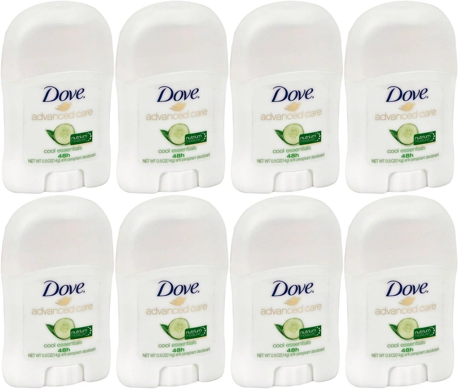 استیک ضد تعریق و دئودورانت Dove Advanced Care، Cool Essentials، سایز مسافرتی 0.5 اونس (بسته 8 عددی) استیک ضد تعریق و دئودورانت Dove Advanced Care، Cool Essentials، سایز مسافرتی 0.5 اونس (بسته 8 عددی)