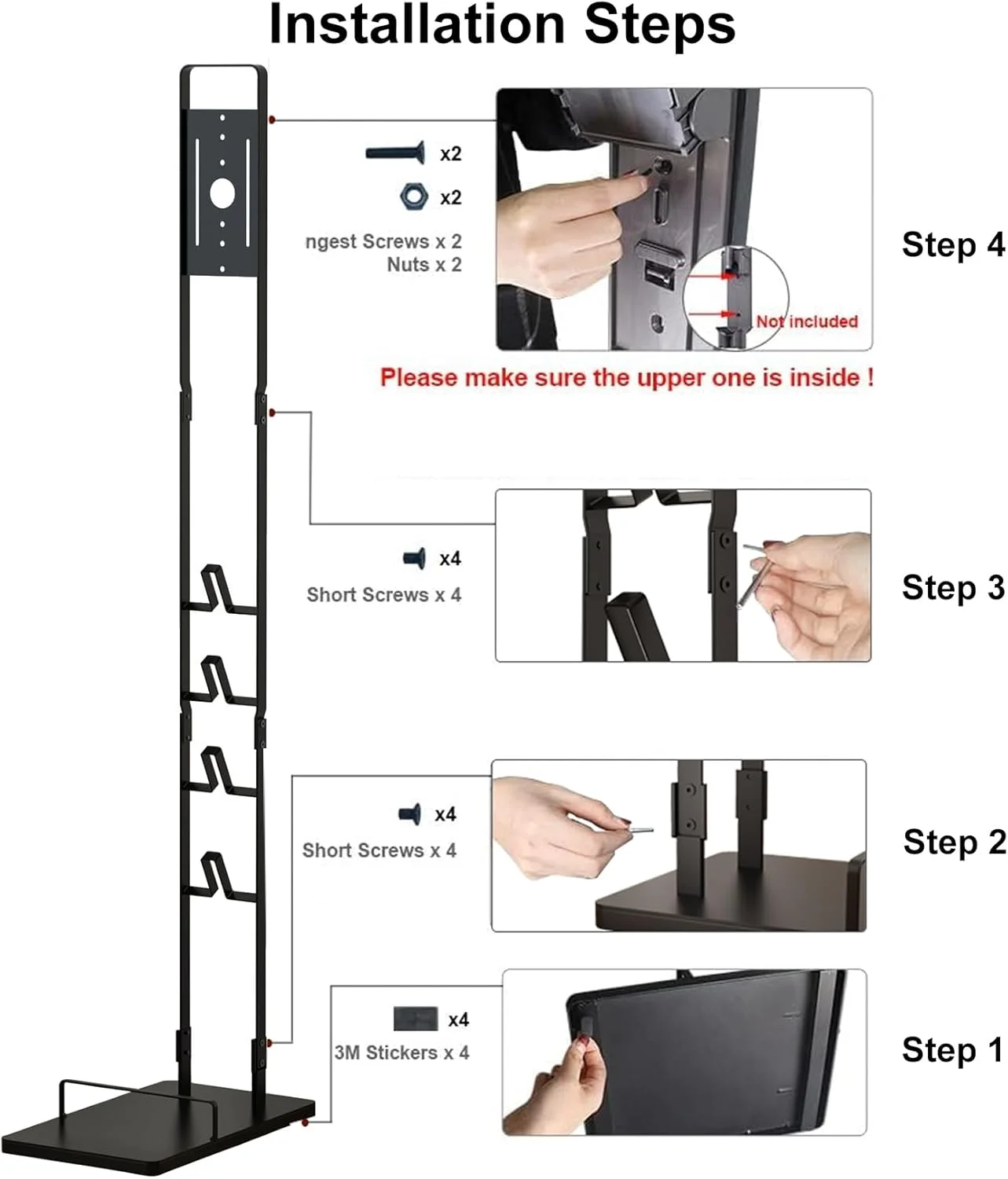 پایه نگهدارنده جاروبرقی MOOPHY سازگار با Dyson V7 V8 V10 V11 V12 V15 SV18 SV21، سازگار با جاروبرقی های شارژی دستی Dyson پایه نگهدارنده جاروبرقی MOOPHY سازگار با Dyson V7 V8 V10 V11 V12 V15 SV18 SV21، سازگار با جاروبرقی های شارژی دستی Dyson