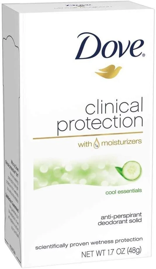 دئودورانت ضد تعریق استیک Dove Clinical Protection، Cool Essentials، 48 گرم (بسته 3 عددی) دئودورانت ضد تعریق استیک Dove Clinical Protection، Cool Essentials، 48 گرم (بسته 3 عددی)