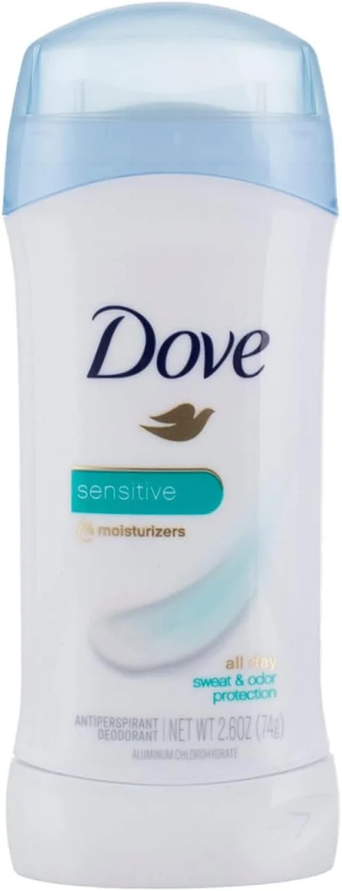Dove Anti-Perspirant Deodorant, Sensitive Skin 2.60 oz (Pack of 4) Dove Anti-Perspirant Deodorant, Sensitive Skin 2.60 oz (Pack of 4)