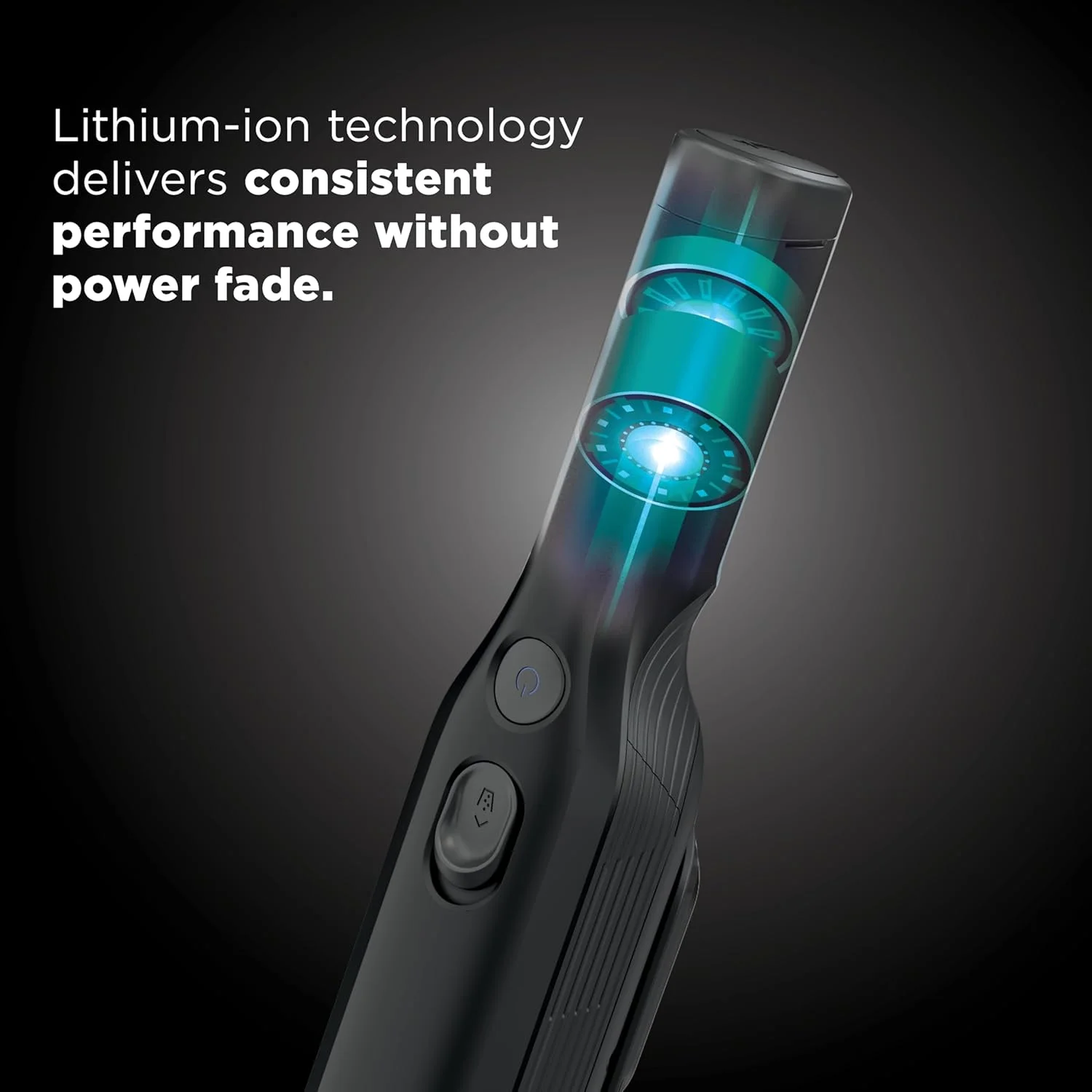 جاروبرقی دستی شارژی Shark WV201BK WANDVAC، سبک و قابل حمل با وزن 635 گرم. با مکش قدرتمند، پایه شارژ، تخلیه آسان با یک لمس برای ماشین و خانه، تشک، ابزار شکاف گردگیری شامل می شود، مشکی