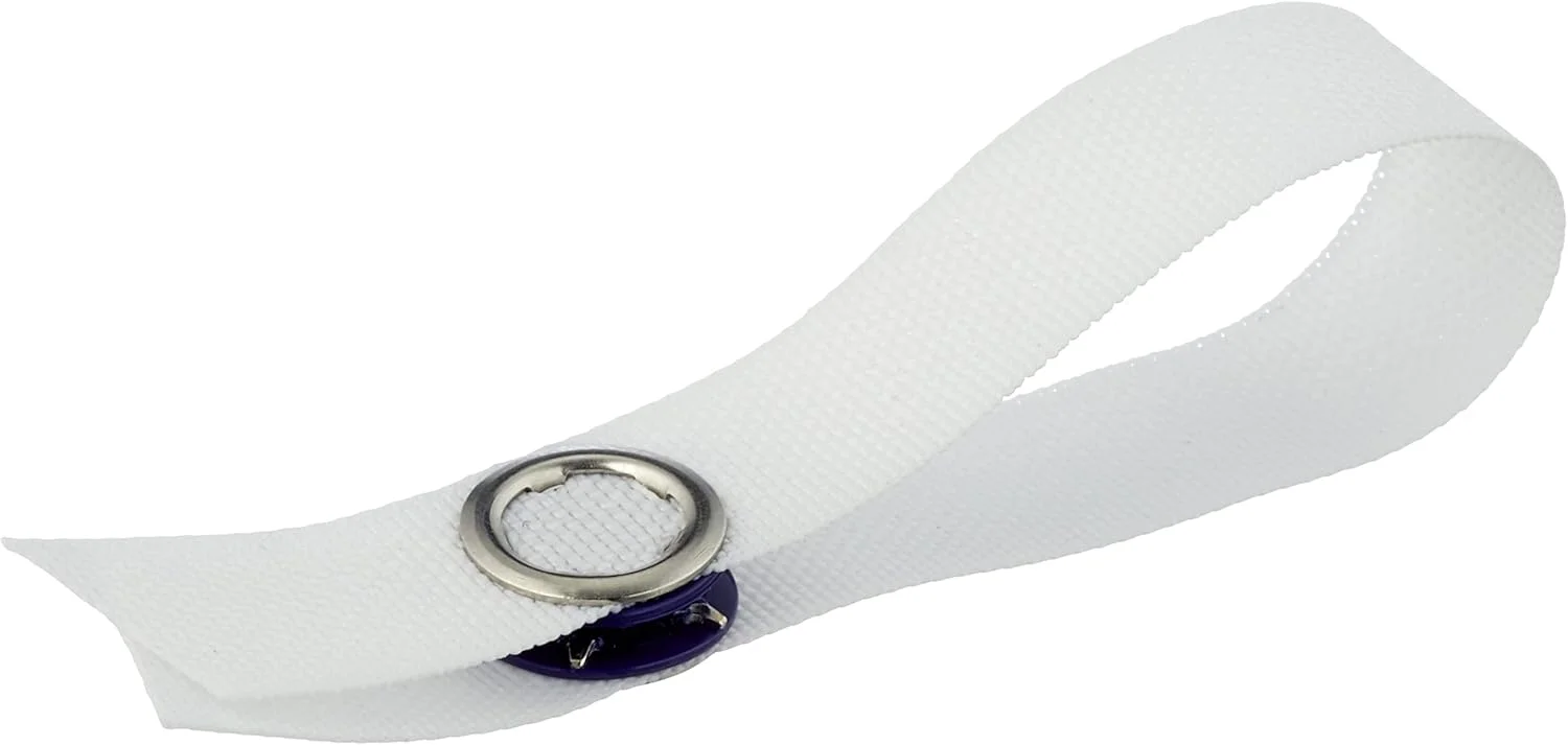 گیره های حلقه ای پارچه ای حوله ای پریم مدل PRYM_401205-1 - سفید