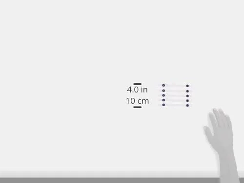 گیره های حلقه ای پارچه ای حوله ای پریم مدل PRYM_401205-1 - سفید