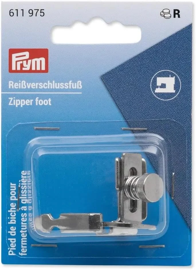 پایه زیپ دوزی Prym 611975 برای چرخ خیاطی، استیل ضد زنگ 2 x 1 x 1 سانتی متر پایه زیپ دوزی Prym 611975 برای چرخ خیاطی، استیل ضد زنگ 2 x 1 x 1 سانتی متر