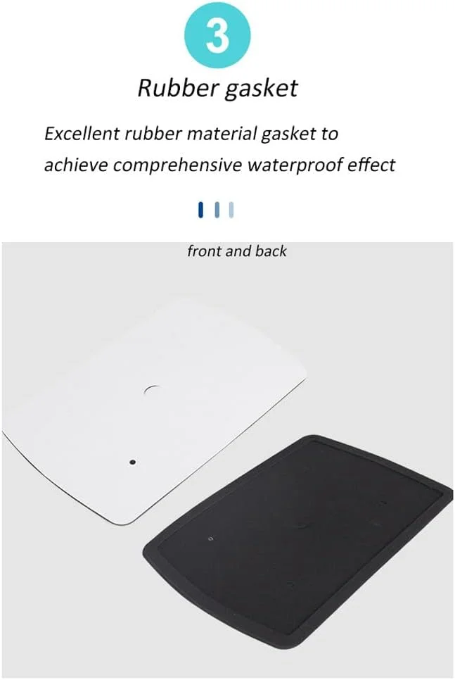 YAVIS 2 Pack Waterproof RFID Access Control Keyboard Door Bell Outdoor Rain Protection Protective Cover for Door Access Control System (2 Pack) YAVIS 2 Pack Waterproof RFID Access Control Keyboard Door Bell Outdoor Rain Protection Protective Cover for Door Access Control System (2 Pack)