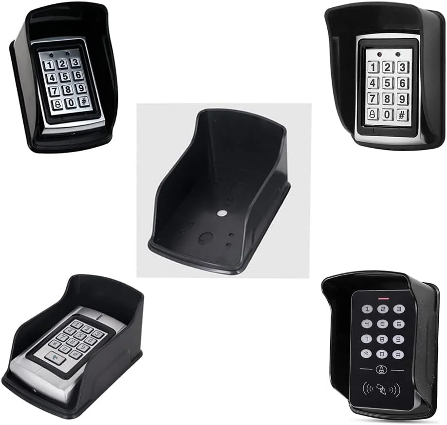YAVIS 2 Pack Waterproof RFID Access Control Keyboard Door Bell Outdoor Rain Protection Protective Cover for Door Access Control System (2 Pack) YAVIS 2 Pack Waterproof RFID Access Control Keyboard Door Bell Outdoor Rain Protection Protective Cover for Door Access Control System (2 Pack)