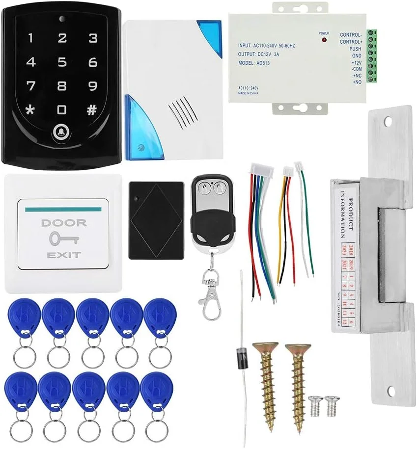 سیستم کنترل دسترسی برق Zouminyy، سیستم کنترل دسترسی درب، 10 جاسوئیچی برای کنترل کارخانه ها، مدارس، مسکن تجاری و انبارها سیستم کنترل دسترسی برق Zouminyy، سیستم کنترل دسترسی درب، 10 جاسوئیچی برای کنترل کارخانه ها، مدارس، مسکن تجاری و انبارها