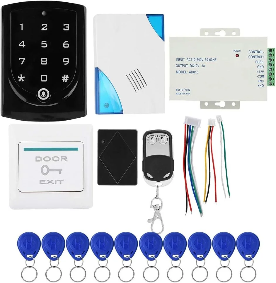 سیستم کنترل دسترسی برق Zouminyy، سیستم کنترل دسترسی درب، 10 جاسوئیچی برای کنترل کارخانه ها، مدارس، مسکن تجاری و انبارها سیستم کنترل دسترسی برق Zouminyy، سیستم کنترل دسترسی درب، 10 جاسوئیچی برای کنترل کارخانه ها، مدارس، مسکن تجاری و انبارها