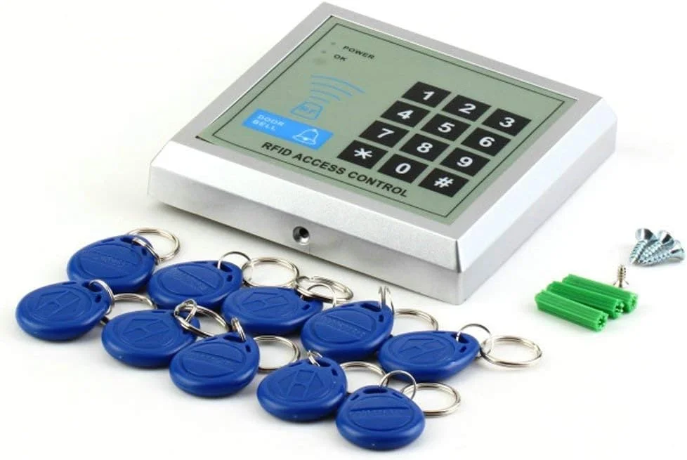 کیت کامل سیستم کنترل دسترسی درب RFID (قفل الکترومغناطیسی 600 پوندی + صفحه روکش آرماتور + منبع تغذیه کنترل دسترسی + دکمه فشاری رهاسازی + صفحه کلید ورودی درب مجاورتی + 10 جاسوئیچی) کیت کامل سیستم کنترل دسترسی درب RFID (قفل الکترومغناطیسی 600 پوندی + صفحه روکش آرماتور + منبع تغذیه کنترل دسترسی + دکمه فشاری رهاسازی + صفحه کلید ورودی درب مجاورتی + 10 جاسوئیچی)
