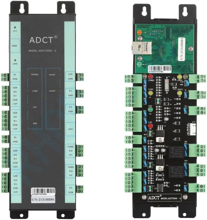 پنل کنترل دسترسی صنعتی TCP/IP پیشرفته سری ADCT3000-2