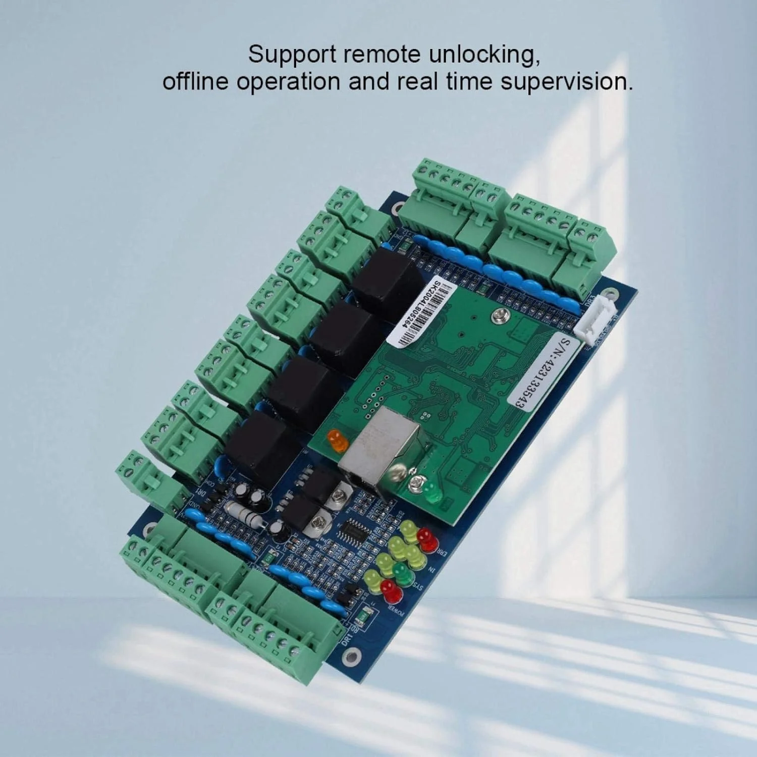 کنترل دسترسی، پنل ریدر کنترل دسترسی شبکه TCP/IP برای ویگند 4 درب کنترل دسترسی، پنل ریدر کنترل دسترسی شبکه TCP/IP برای ویگند 4 درب