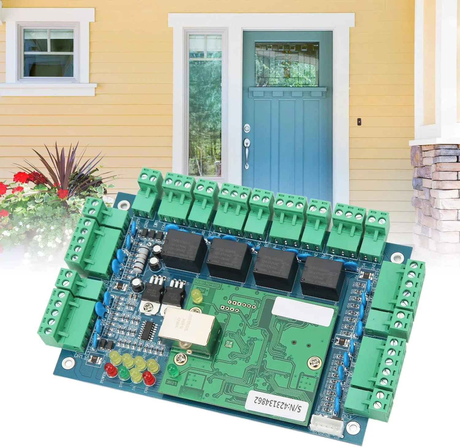 کنترلر دسترسی 4 درب Dioche، برد پنل کنترل ویگند با عملکرد پایدار و حالت TCP IP حرفه ای کنترلر دسترسی 4 درب Dioche، برد پنل کنترل ویگند با عملکرد پایدار و حالت TCP IP حرفه ای