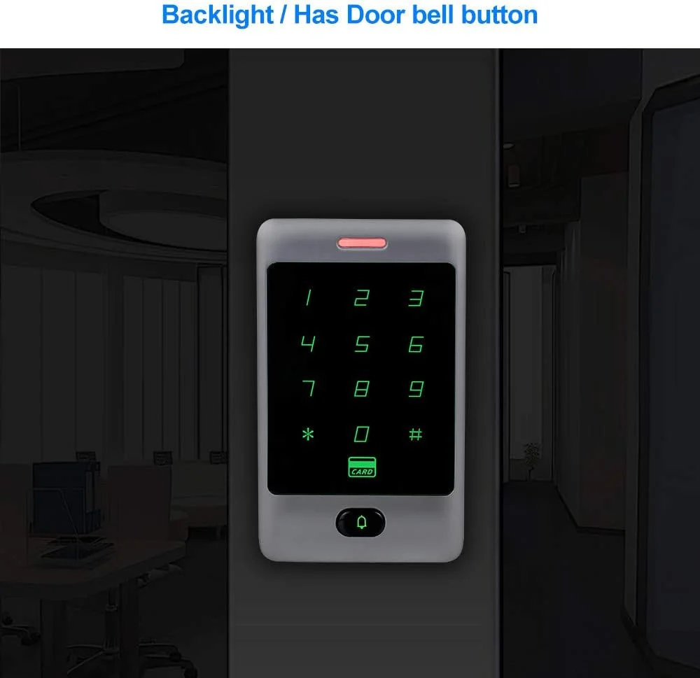 کیت سیستم کنترل دسترسی درب FST شامل صفحه کلید لمسی فلزی RFID + منبع تغذیه کنترل دسترسی DC12V 3A + 15 عدد کارت جاکلیدی RFID کیت سیستم کنترل دسترسی درب FST شامل صفحه کلید لمسی فلزی RFID + منبع تغذیه کنترل دسترسی DC12V 3A + 15 عدد کارت جاکلیدی RFID