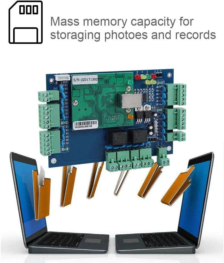 برد کنترل پنل Dioche، برد کنترل دسترسی شبکه TCP/IP سیستم کنترل درب برای استفاده ویگند 2 درب برد کنترل پنل Dioche، برد کنترل دسترسی شبکه TCP/IP سیستم کنترل درب برای استفاده ویگند 2 درب