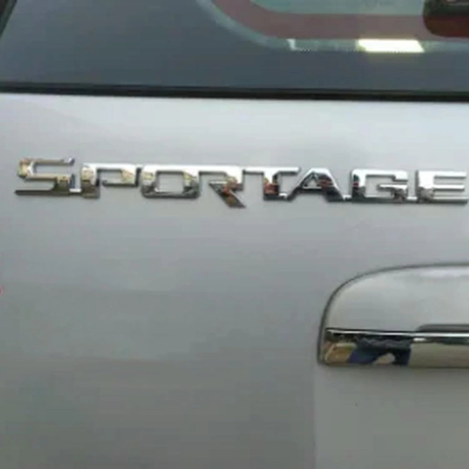 برچسب نشان حروف صندوق عقب خودرو، لوازم جانبی استایلینگ، برای 1 عدد ABS SPORTAGE سه بعدی برچسب نشان حروف صندوق عقب خودرو، لوازم جانبی استایلینگ، برای 1 عدد ABS SPORTAGE سه بعدی