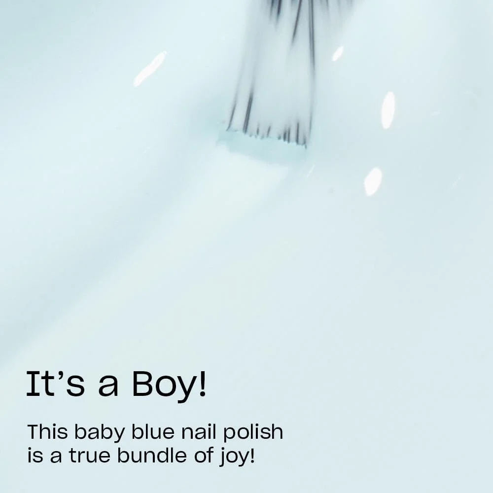 لاک ناخن کلاسیک OPI، ماندگاری 7 روزه، مقاوم در برابر لب پر شدن، لاک ناخن رنگی براق 15 میلی لیتر (It's a Boy، آبی، 15 میلی لیتر)