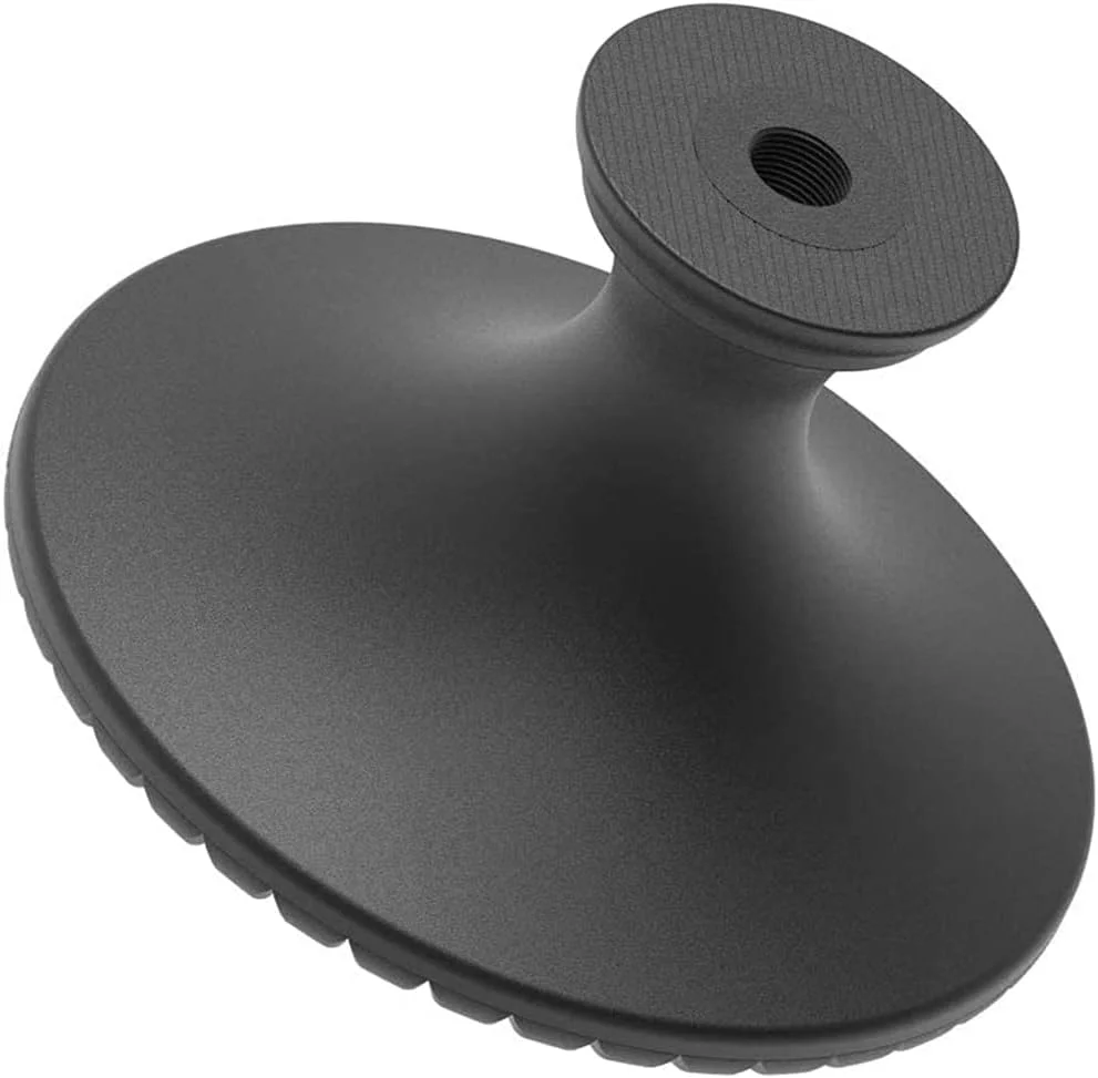 دستگیره گرد کابینت ELECDON، بسته 9 عددی دستگیره های مشکی مات کابینت آشپزخانه، دستگیره های گرد مات کمد کشو برای درب مبلمان مدرن، طرح گل دستگیره گرد کابینت ELECDON، بسته 9 عددی دستگیره های مشکی مات کابینت آشپزخانه، دستگیره های گرد مات کمد کشو برای درب مبلمان مدرن، طرح گل