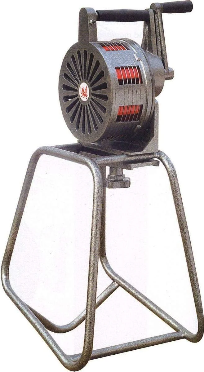 آژیر دستی هندلی، آژیر دستی 120dB با صدای بلند و مقاوم، آژیر هندلی/دستی با پایه ریلی برای امنیت آتش نشانی، نجات و امنیت خانه