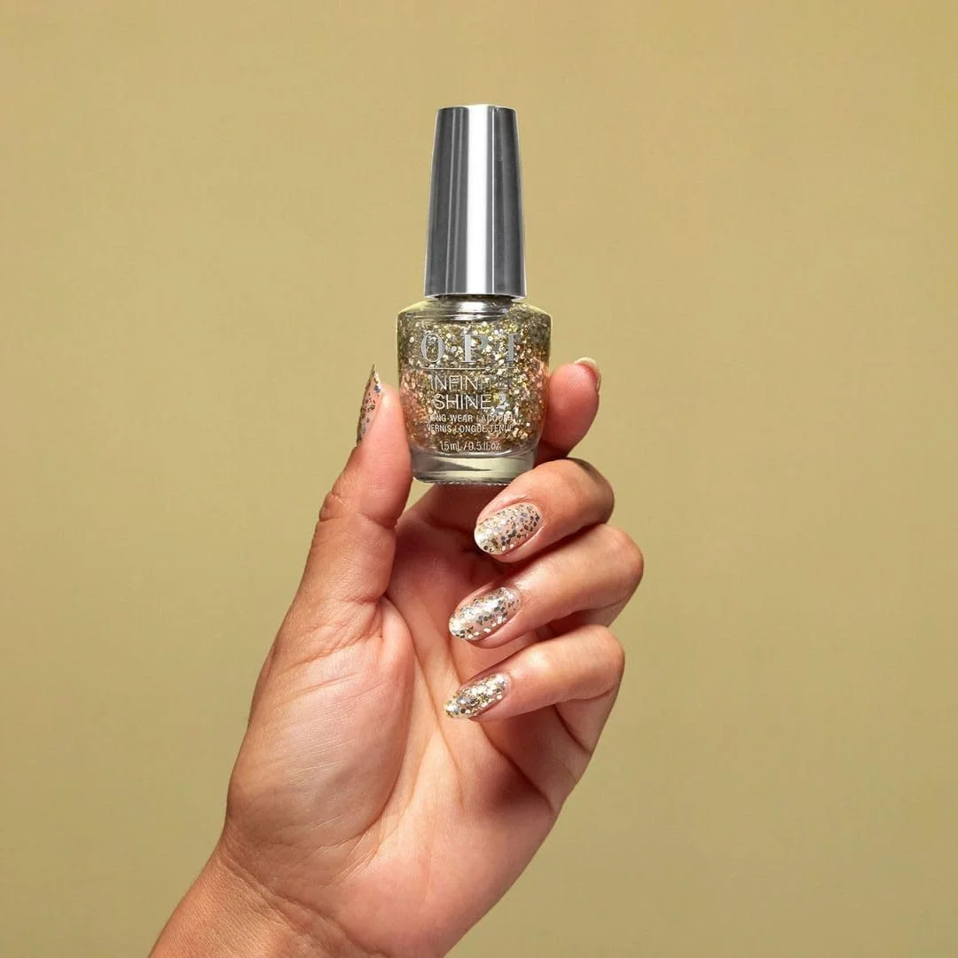 لاک ناخن OPI Infinite Shine مدل HRP28، 15 میلی لیتر، رنگ Pop The Baubles