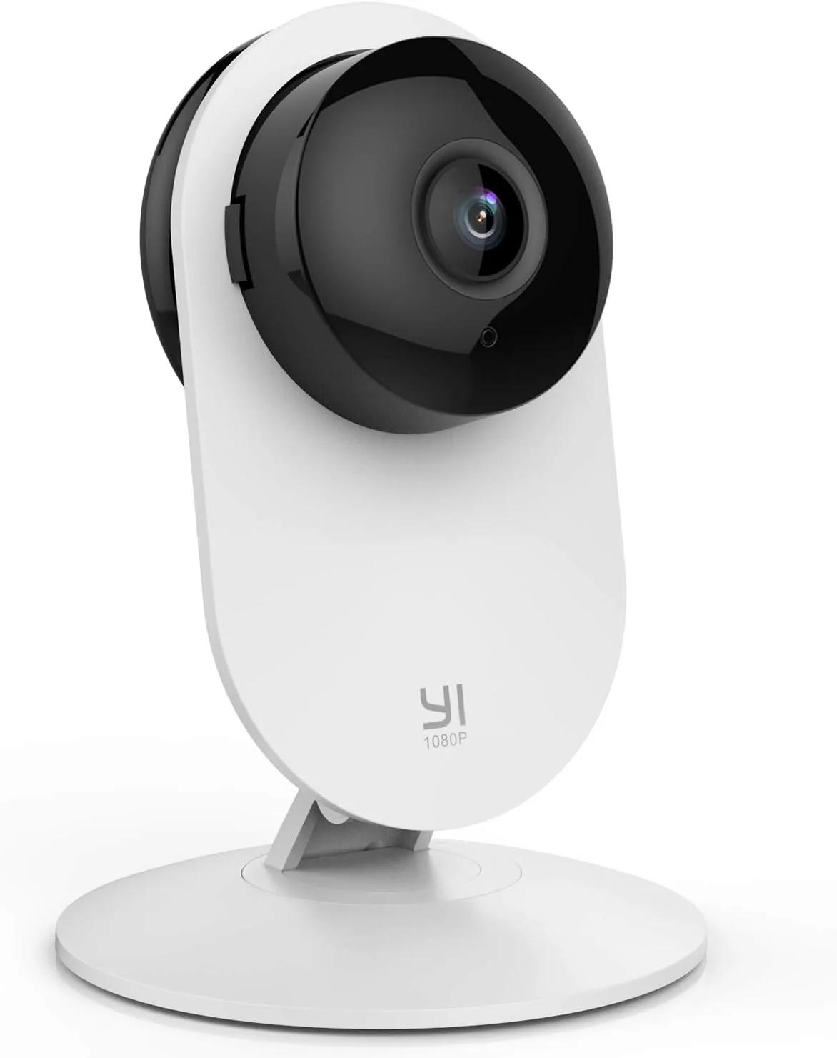 دوربین امنیتی خانگی داخلی YI، مانیتور کودک 1080p WiFi، دوربین پرستار بچه هوشمند بی سیم IP با دید در شب، صدای دو طرفه، تشخیص انسان، برنامه تلفن، حیوانات خانگی گربه سگ - کار با الکسا، گوگل (پلاگین UK)