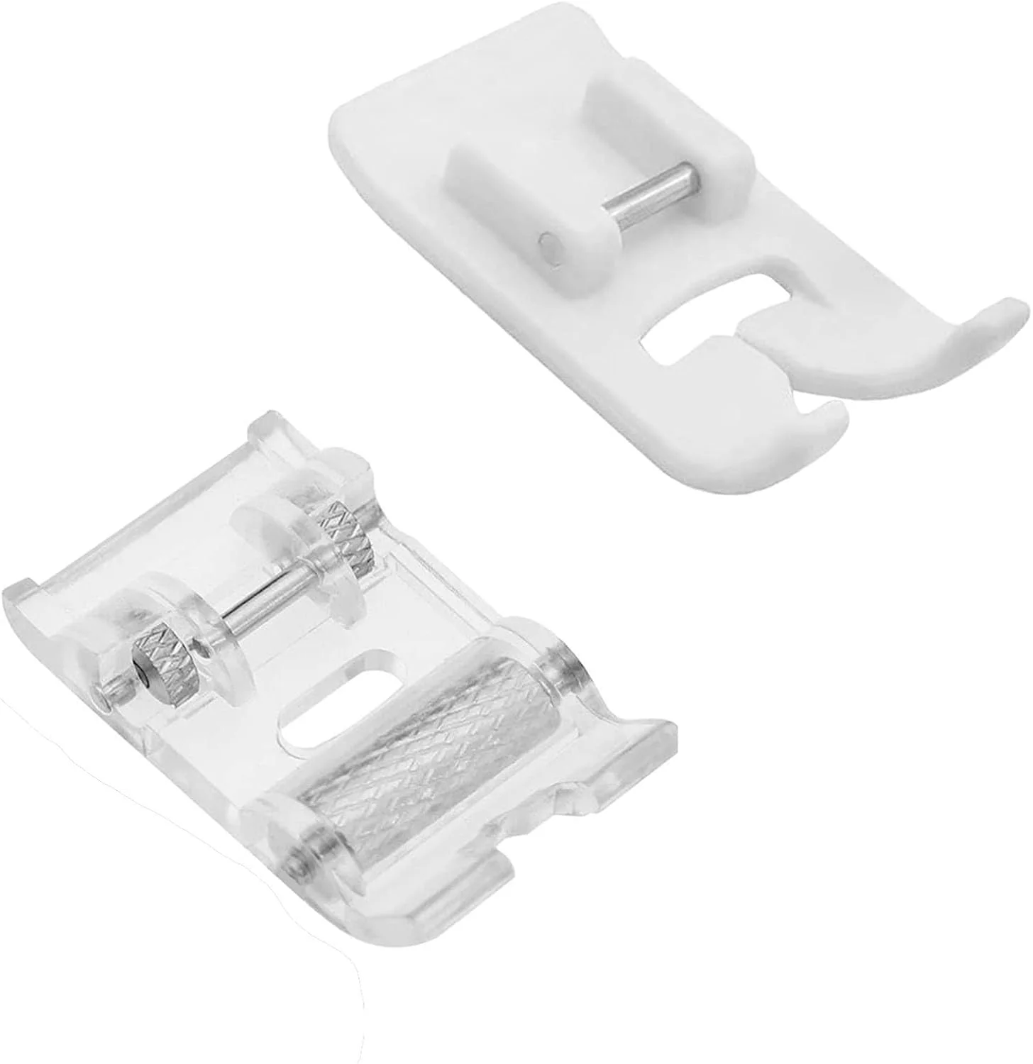 ست 2 عددی پایه چرخ خیاطی ساق کوتاه - غلطکی و زیگزاگ نچسب برای چرخ های خیاطی سینگر، بیبی لاک، برادر و ژانومه ست 2 عددی پایه چرخ خیاطی ساق کوتاه - غلطکی و زیگزاگ نچسب برای چرخ های خیاطی سینگر، بیبی لاک، برادر و ژانومه