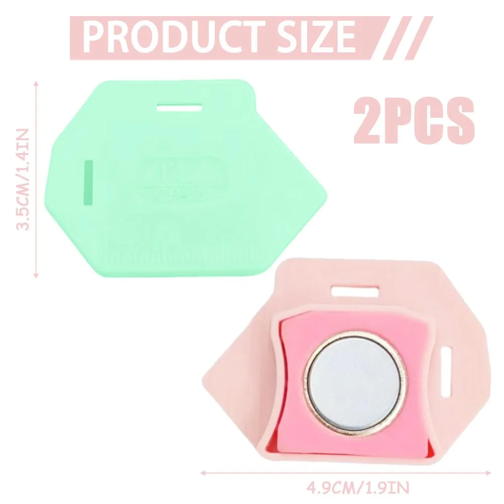 راهنمای دوخت مغناطیسی 2 عددی - گیج درز چند ضلعی با مقیاس، ابزار دوخت جهانی برای لبه دوزی و دوخت مستقیم راهنمای دوخت مغناطیسی 2 عددی - گیج درز چند ضلعی با مقیاس، ابزار دوخت جهانی برای لبه دوزی و دوخت مستقیم