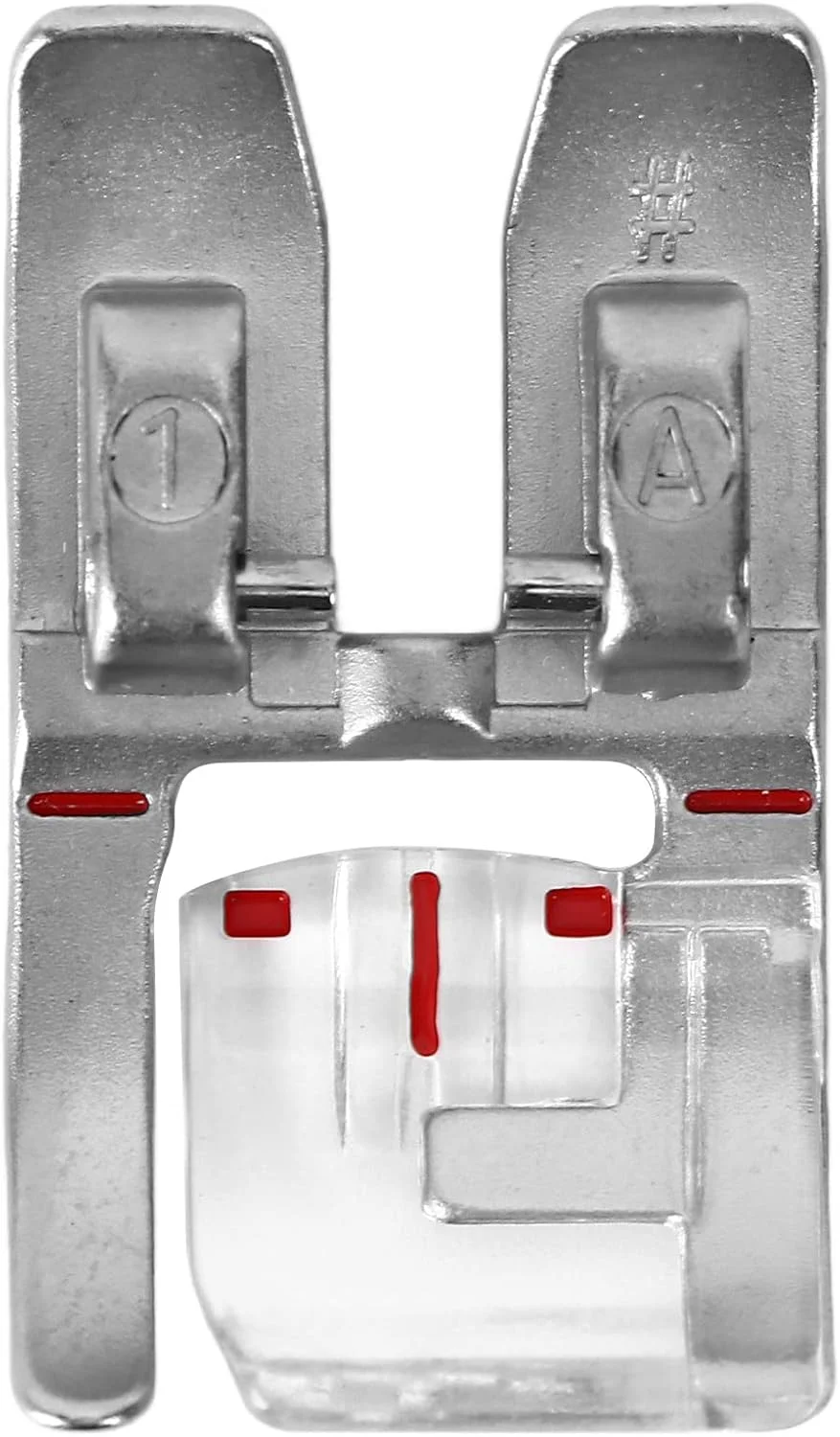پایه های فشاری، 3.2x1.9 سانتی متر، پایه فشاری قابل تعویض از جنس پلاستیک فلزی، قابل حمل و متحرک، پایه های فشاری قابل استفاده برای چندین برند دستگاه خیاطی