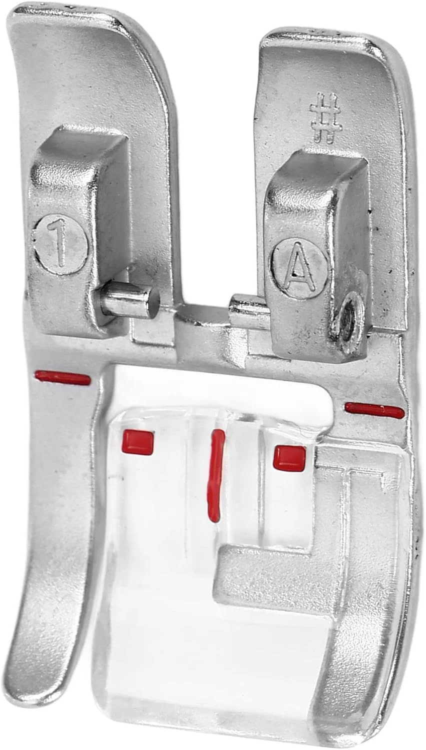 پایه های فشاری، 3.2x1.9 سانتی متر، پایه فشاری قابل تعویض از جنس پلاستیک فلزی، قابل حمل و متحرک، پایه های فشاری قابل استفاده برای چندین برند دستگاه خیاطی