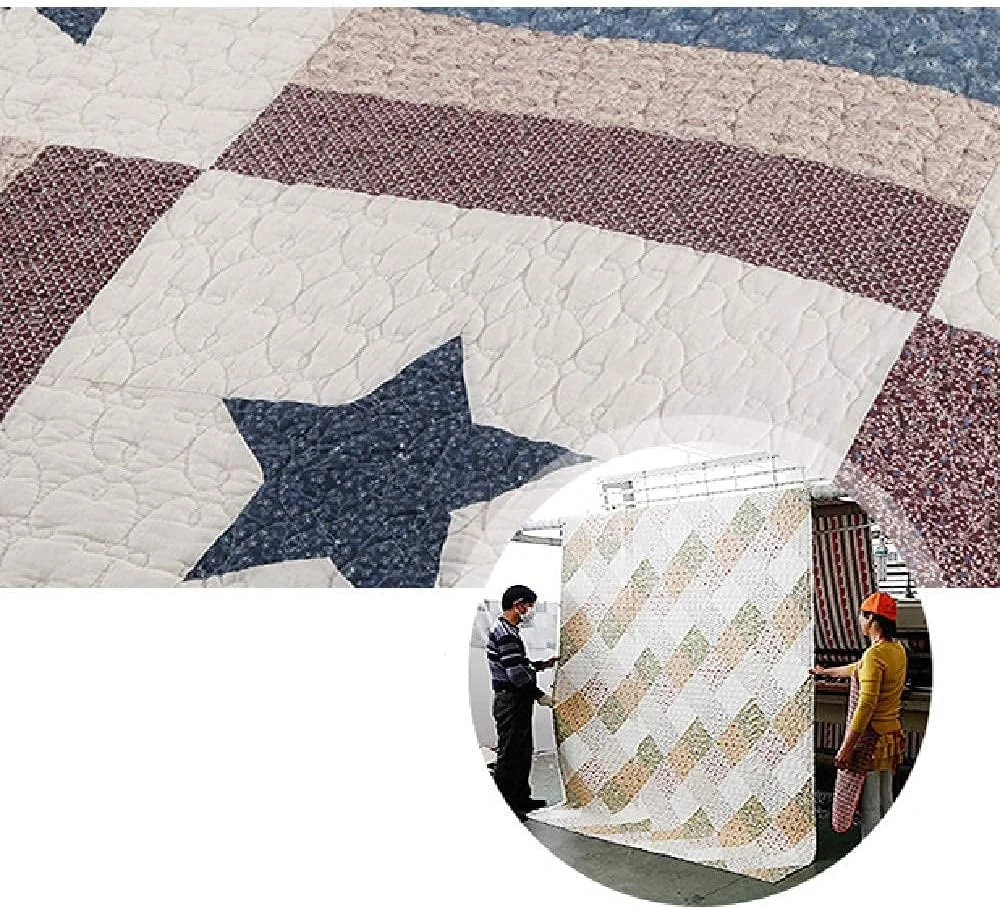 روتختی جی بی ام یو ال جی، ست لحاف تکه دوزی پنبه ای، ست روتختی میکروفایبر نرم 3 تکه، روکش لحاف روتختی برای دونفره، پتو و روبالشتی چند منظوره مناسب تمام فصول - کینگ 240*270 سانتی متر + 50*70 سانتی متر * 2 روتختی جی بی ام یو ال جی، ست لحاف تکه دوزی پنبه ای، ست روتختی میکروفایبر نرم 3 تکه، روکش لحاف روتختی برای دونفره، پتو و روبالشتی چند منظوره مناسب تمام فصول - کینگ 240*270 سانتی متر + 50*70 سانتی متر * 2