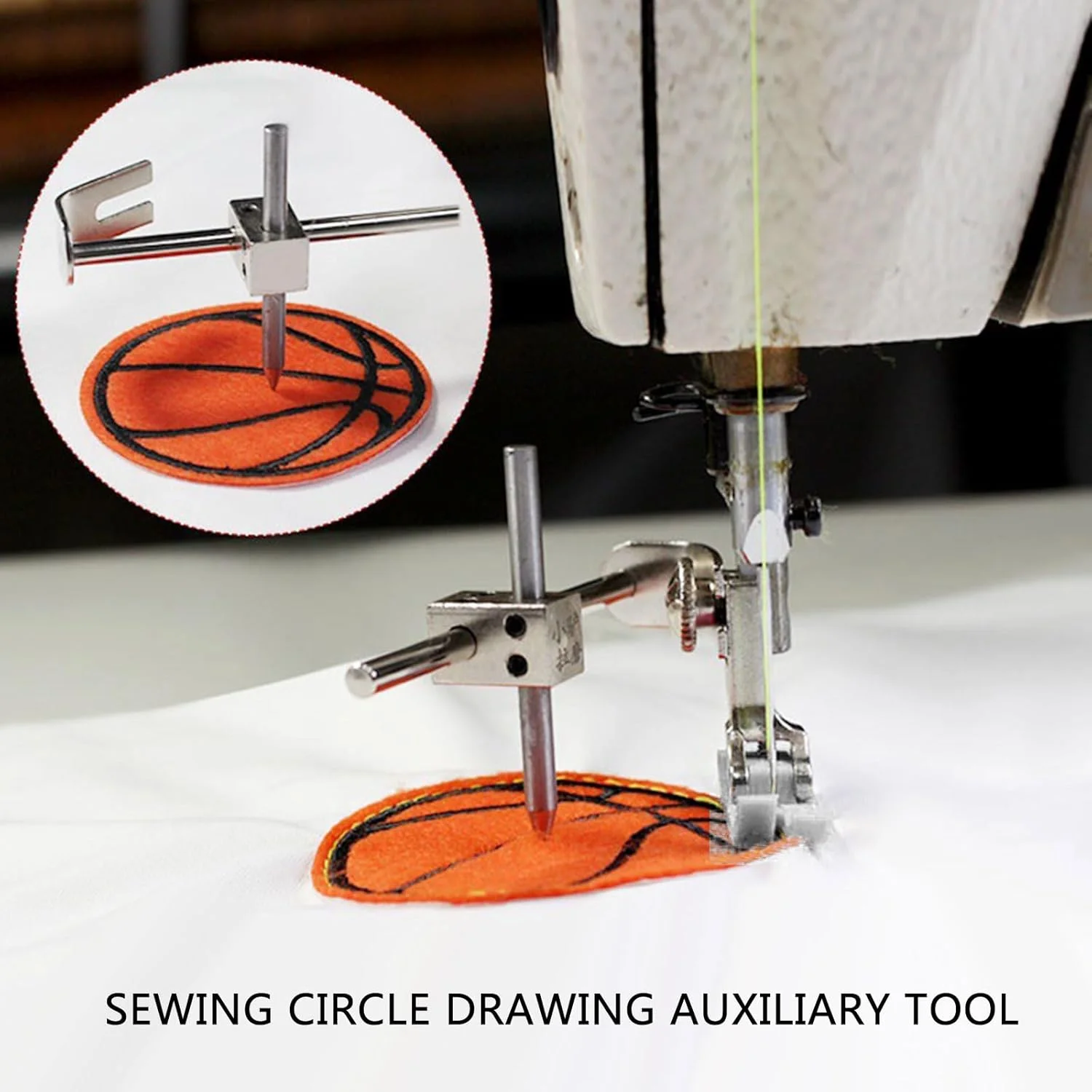 ابزار ضمیمه دایرهای برای دوخت و دوز، ابزار کمکی نشانگر دایرهای برای چرخ خیاطی قفلدوزی ابزار ضمیمه دایرهای برای دوخت و دوز، ابزار کمکی نشانگر دایرهای برای چرخ خیاطی قفلدوزی