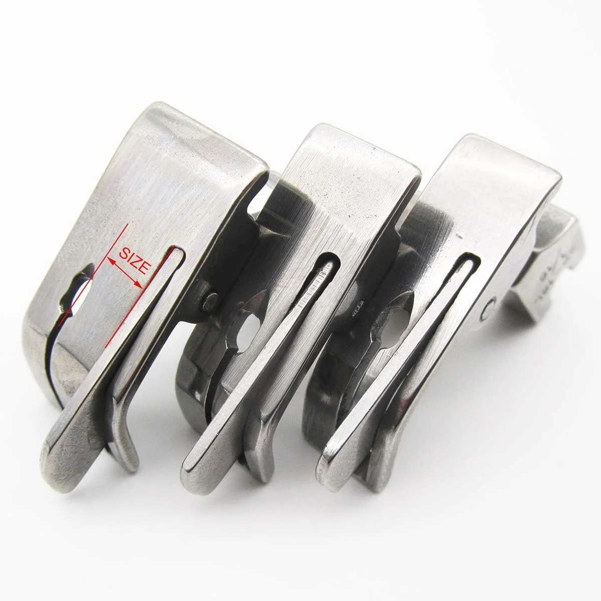 CKPSMS Brand -3 سایز (3 عدد) پایه دوخت لبه دار لولایی چرخ خیاطی صنعتی #SP-18L 1/16+1/8+1/4 با راهنمای سمت چپ (SP-18L 1/16+1/8+1/4 با راهنمای سمت چپ) CKPSMS Brand -3 سایز (3 عدد) پایه دوخت لبه دار لولایی چرخ خیاطی صنعتی #SP-18L 1/16+1/8+1/4 با راهنمای سمت چپ (SP-18L 1/16+1/8+1/4 با راهنمای سمت چپ)