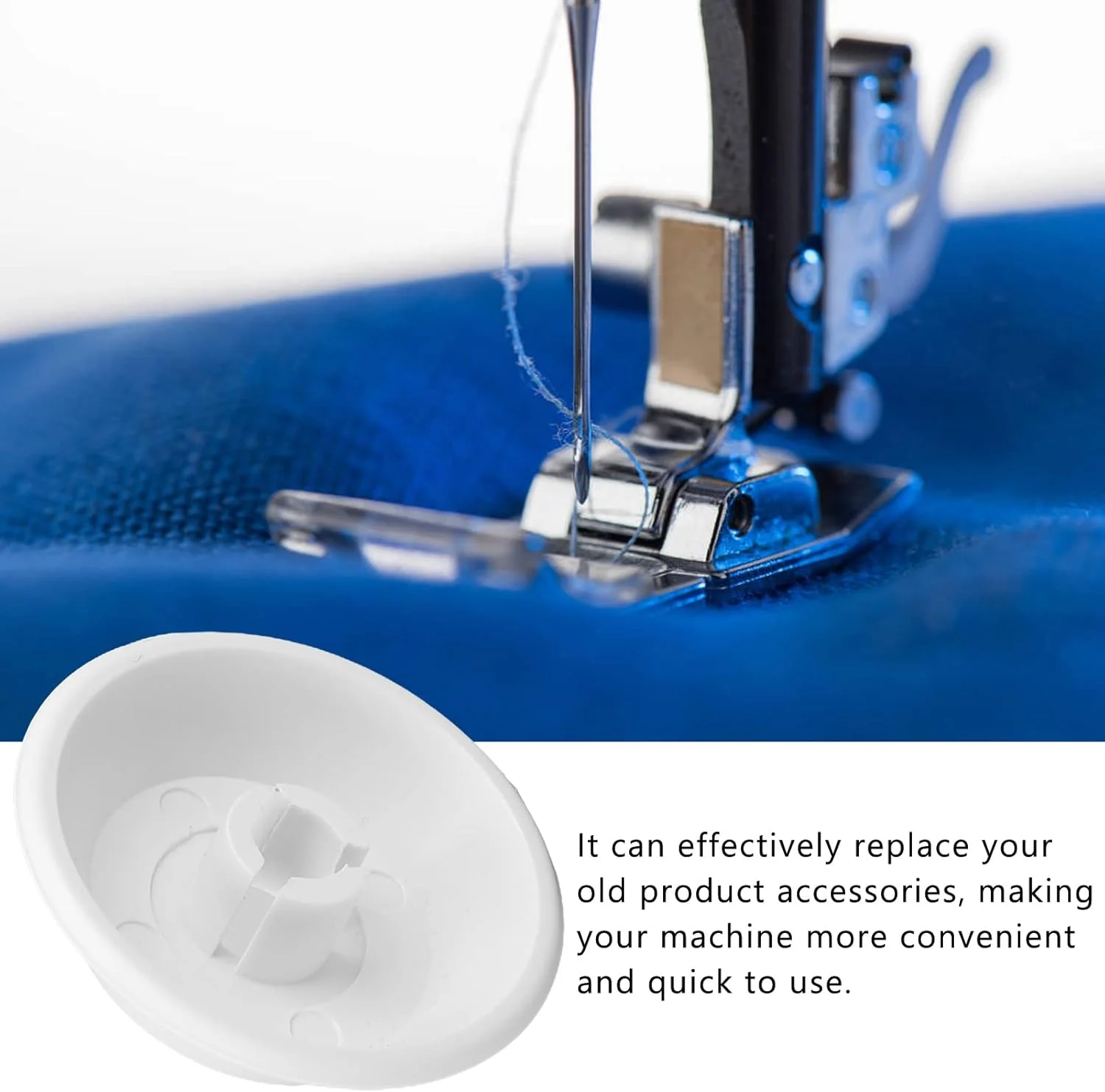 درب قرقره چرخ خیاطی CHICIRIS، درپوش های قرقره چند منظوره جایگزین پین قرقره برای چرخ خیاطی (سفید) درب قرقره چرخ خیاطی CHICIRIS، درپوش های قرقره چند منظوره جایگزین پین قرقره برای چرخ خیاطی (سفید)