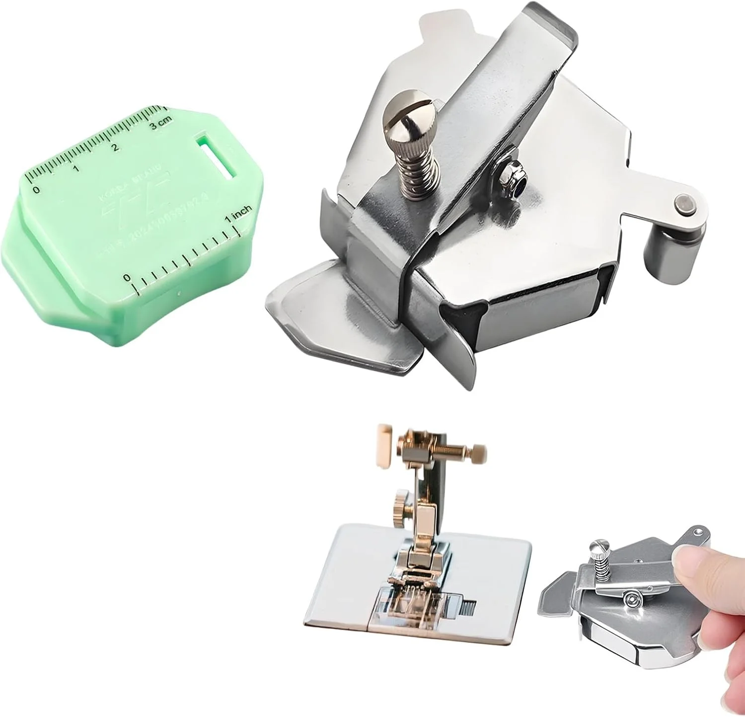 راهنمای درز مغناطیسی Kisstta، لوازم جانبی خیاطی برای چرخ خیاطی، لوازم جانبی راهنمای درز مغناطیسی ABS، راهنمای درز مغناطیسی سبز برای خیاطی دقیق، کمک کننده لبه برای چرخ خیاطی با مقیاس اندازه گیری راهنمای درز مغناطیسی Kisstta، لوازم جانبی خیاطی برای چرخ خیاطی، لوازم جانبی راهنمای درز مغناطیسی ABS، راهنمای درز مغناطیسی سبز برای خیاطی دقیق، کمک کننده لبه برای چرخ خیاطی با مقیاس اندازه گیری