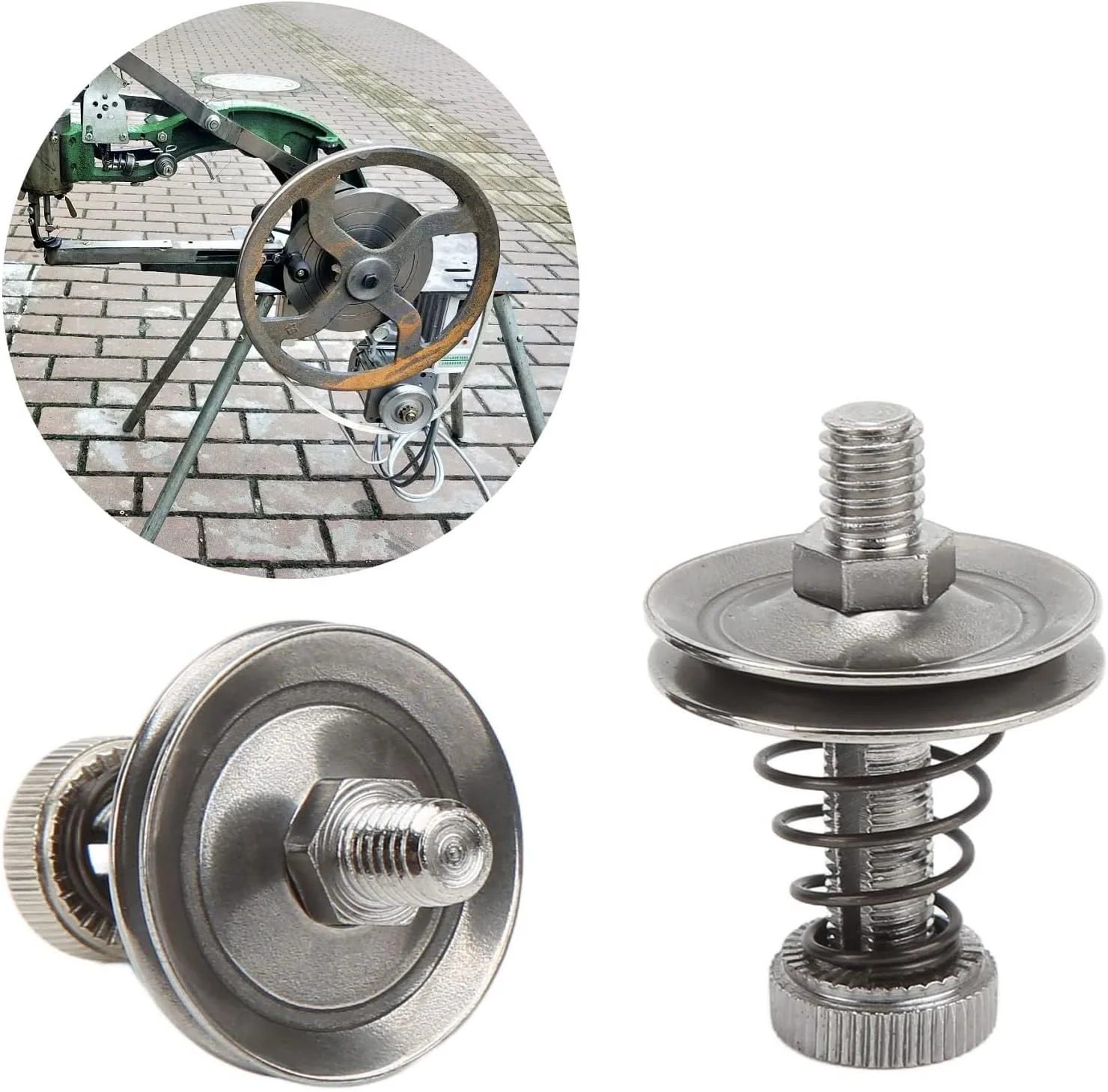 مجموعه تنظیم کشش نخ Tnfeeon، تنظیم کننده نخ چرخ خیاطی استیل ضد زنگ برای مصارف خانگی، مناسب برای ماشین های تعمیر کفش قدیمی، چرخ خیاطی سه نخ مجموعه تنظیم کشش نخ Tnfeeon، تنظیم کننده نخ چرخ خیاطی استیل ضد زنگ برای مصارف خانگی، مناسب برای ماشین های تعمیر کفش قدیمی، چرخ خیاطی سه نخ