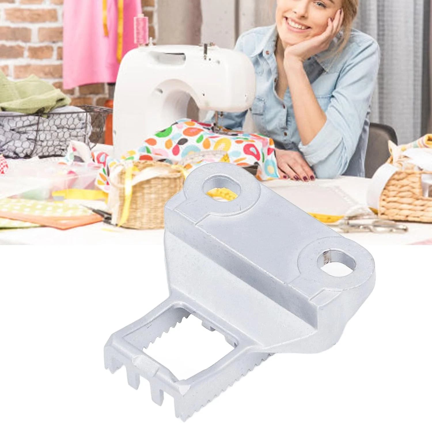 قطعه جایگزین فید دنده ماشین خیاطی Tnfeeon مدل XE9303001، استیل ضد زنگ، طراحی شش دندانه، مناسب برای BM2800 و سایر مدلها، قطعات ماشین خیاطی، سرعت تغذیه کنترل شده دقیق، بهبود کارایی قطعه جایگزین فید دنده ماشین خیاطی Tnfeeon مدل XE9303001، استیل ضد زنگ، طراحی شش دندانه، مناسب برای BM2800 و سایر مدلها، قطعات ماشین خیاطی، سرعت تغذیه کنترل شده دقیق، بهبود کارایی