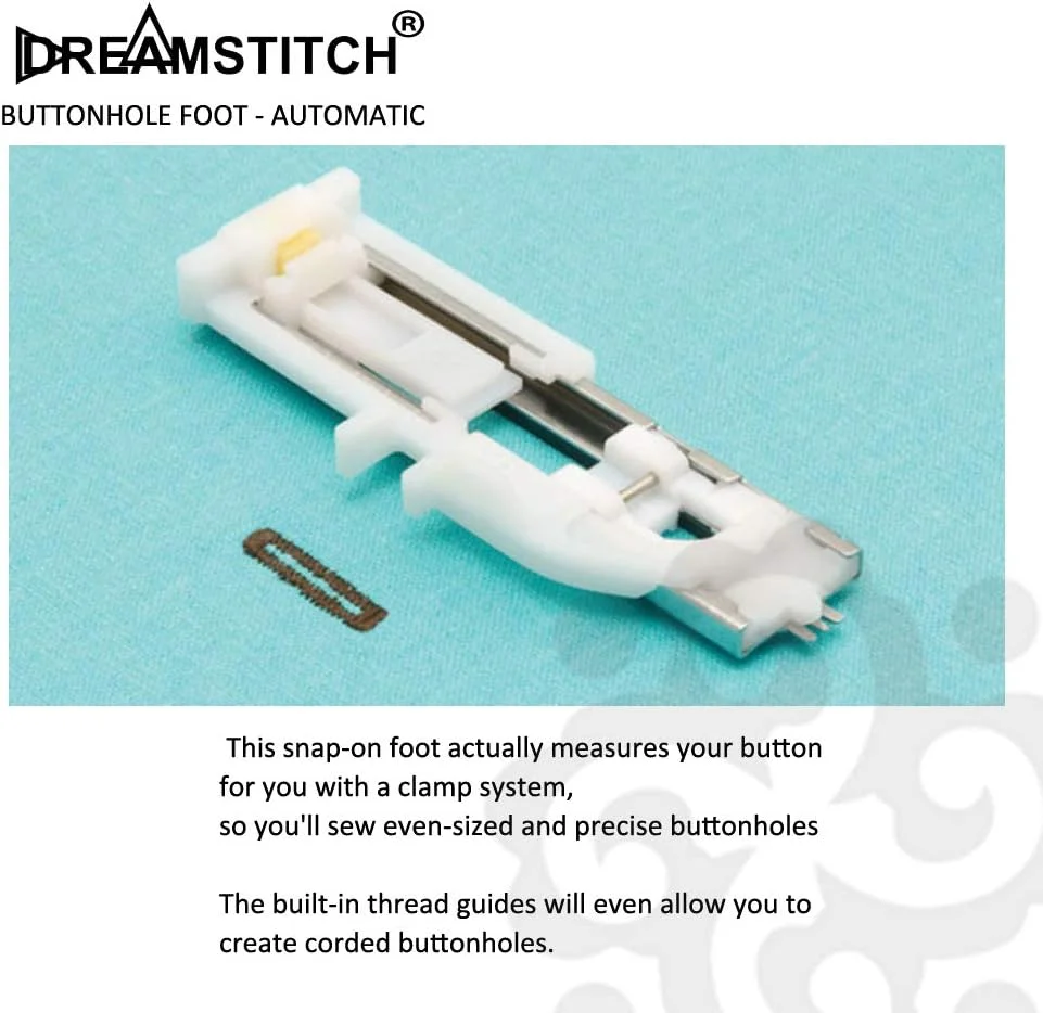 پایه جادکمه اتوماتیک DREAMSTITCH 753801004, BL-ABH مناسب برای چرخ خیاطی های بیبی لاک، برنت، النا، ژانومه (نیوهوم)، کنمور، N، فاف، سینگر، وایکینگ مدل 753801004 پایه جادکمه اتوماتیک DREAMSTITCH 753801004, BL-ABH مناسب برای چرخ خیاطی های بیبی لاک، برنت، النا، ژانومه (نیوهوم)، کنمور، N، فاف، سینگر، وایکینگ مدل 753801004