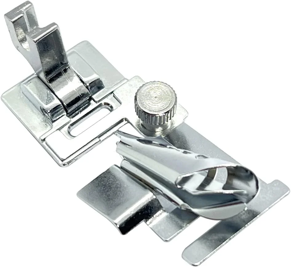 پایه لب تو (بایاس بایندر) پایین برای همه چرخ خیاطی های پایین برادر، بیبی لاک، ژانومه (نیو هوم)، سینگر، آلفاسئو، برنینا، برنت، النا، یورو-پرو، هاسکوارنا وایکینگ، سیمپلیسیتی، چرخ خیاطی سفید دریم استیچ