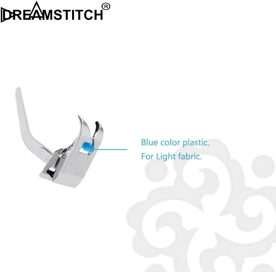 پایه سه نخ با ساق کوتاه فشاری DREAMSTITCH 5011-23, 5613 مناسب چرخ خیاطی های سینگر، برادر، کنmore، الna، پفاف، وایکینگ