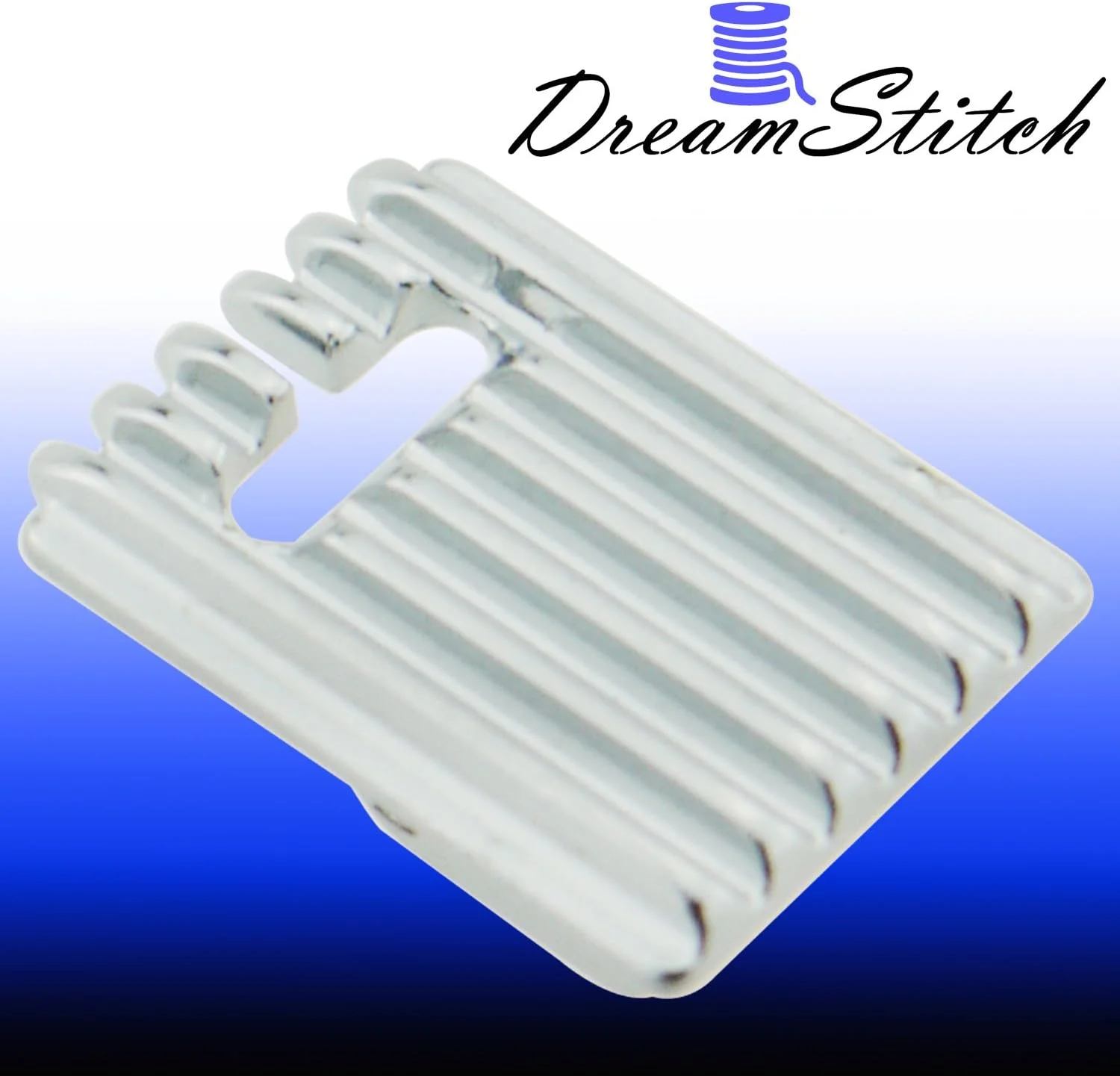 پایه چین سوزنی 5 شیار 5 میلی متری DREAMSTITCH مناسب برای Alphasew، Babylock، Bernina، Bernette، Brother، Dial Sew، Domestic، Dressmaker، Elna، Euro Pro، Eversewn، Janome، JUKI، Kenmore، N، Riccar، Simplicity