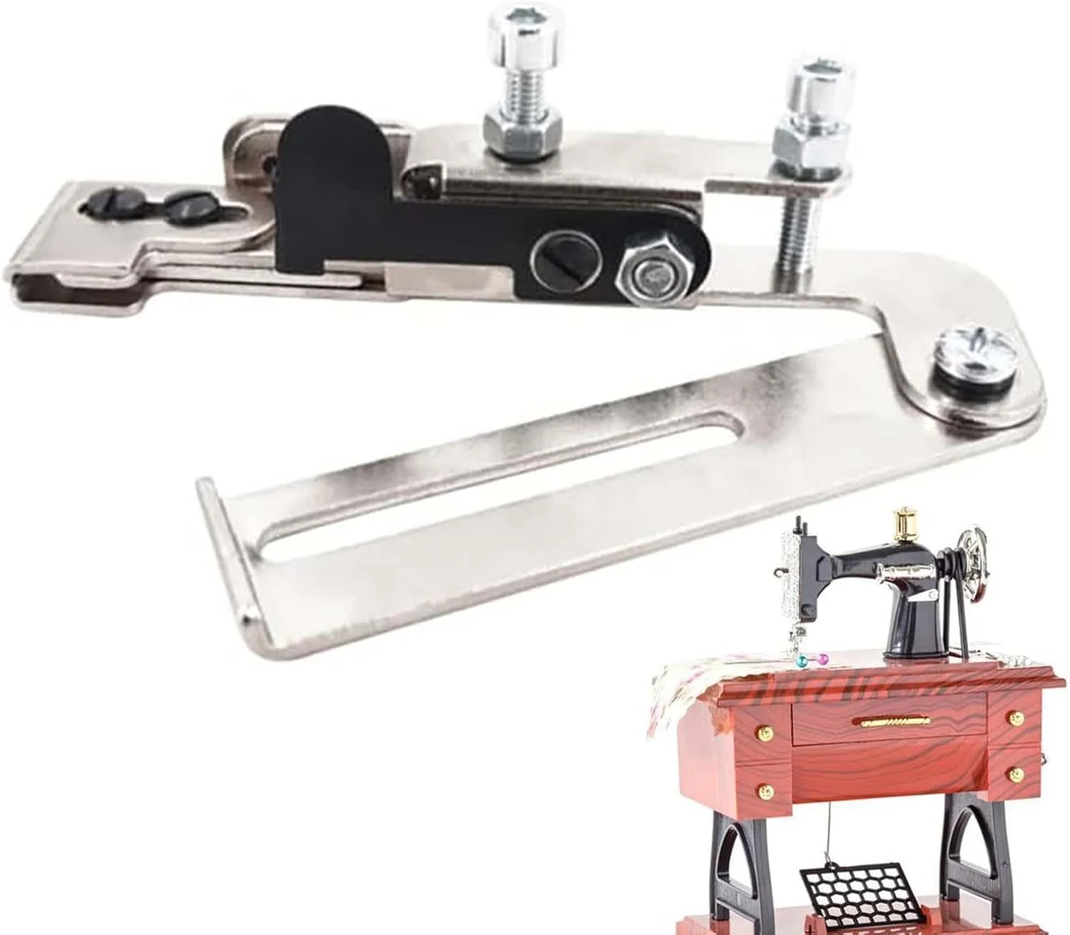 پایه زیپ، لوازم جانبی چرخ خیاطی بادوام و کاربردی | پایه زیپ سازگار با چرخ خیاطی همزمان برای ساخت زیپ بالایی پایه زیپ، لوازم جانبی چرخ خیاطی بادوام و کاربردی | پایه زیپ سازگار با چرخ خیاطی همزمان برای ساخت زیپ بالایی