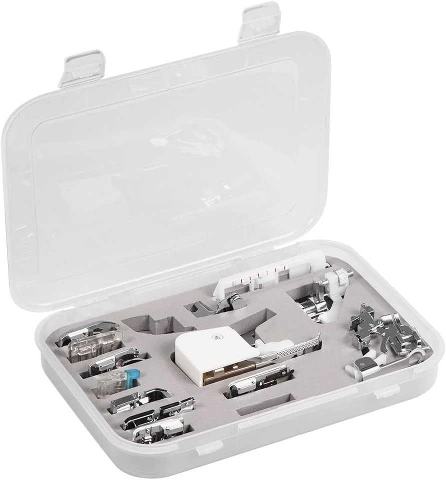 هافی 15 عددی پایه چرخ خیاطی، کیت پایه های راه رونده برای کیت لوازم جانبی چرخ خیاطی چند منظوره ژانومه هافی 15 عددی پایه چرخ خیاطی، کیت پایه های راه رونده برای کیت لوازم جانبی چرخ خیاطی چند منظوره ژانومه