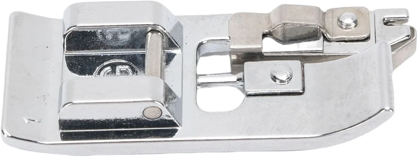 پایه دوخت سردوز چرخ خیاطی Haofy، پایه فلزی چرخ خیاطی برای دوخت سردوز، جلوگیری از جا انداختن کوک، گیر کردن پارچه با پایه لغزنده صاف برای B373 B375 CS6000B