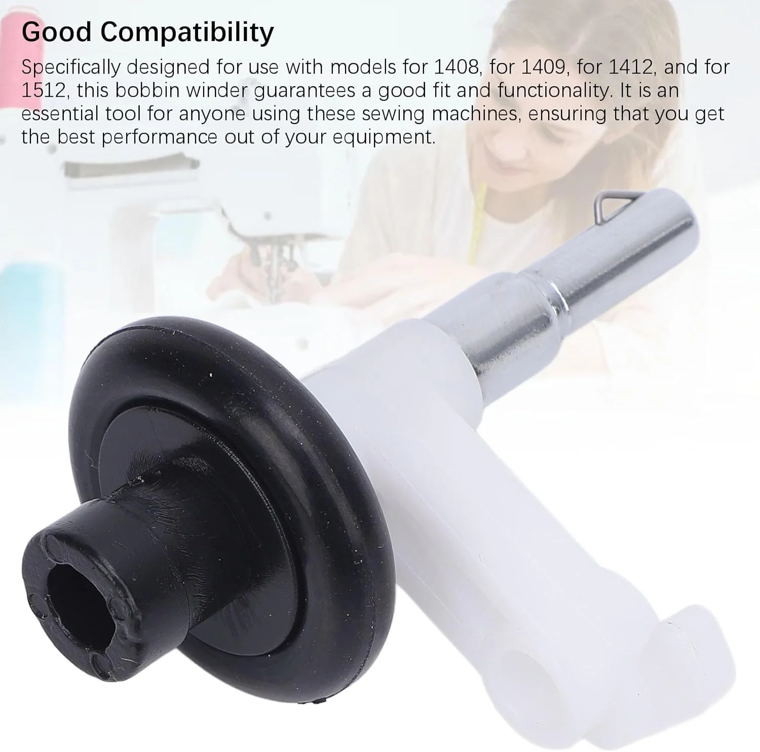 ابزار ماسوره پیچ Haofy، نصب سریع ماسوره چرخ خیاطی برای مدل های 1408، 1409، 1412، 1512، سیم دوزی موثر ابزار ماسوره پیچ Haofy، نصب سریع ماسوره چرخ خیاطی برای مدل های 1408، 1409، 1412، 1512، سیم دوزی موثر